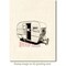 Deep Red Stamps Vintage Camper Rubber Cling Stamp 3 x 2.2 inches